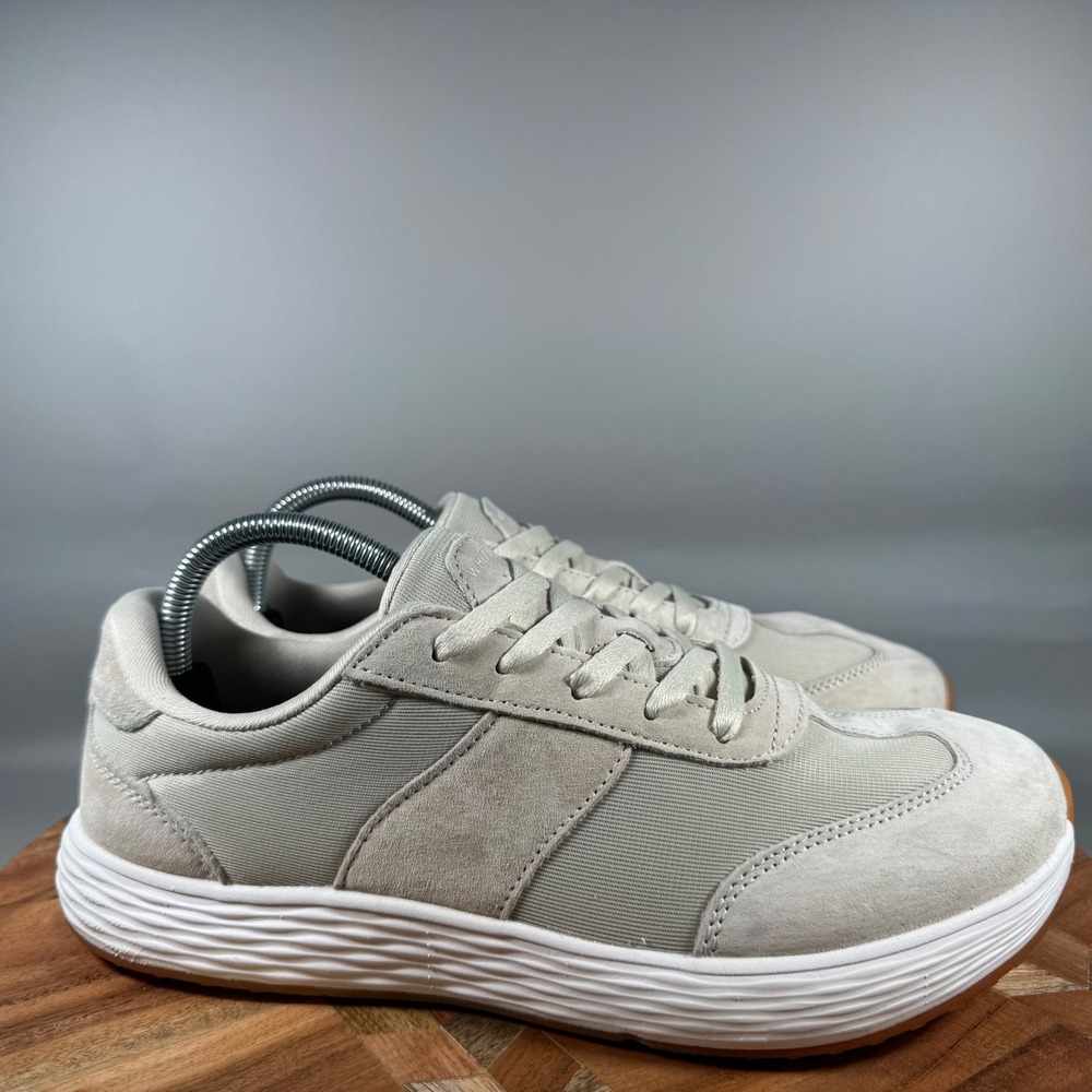 Whitin s83 Men's Beige Suede Mesh Sneakers Size 41 EU 8‎ US